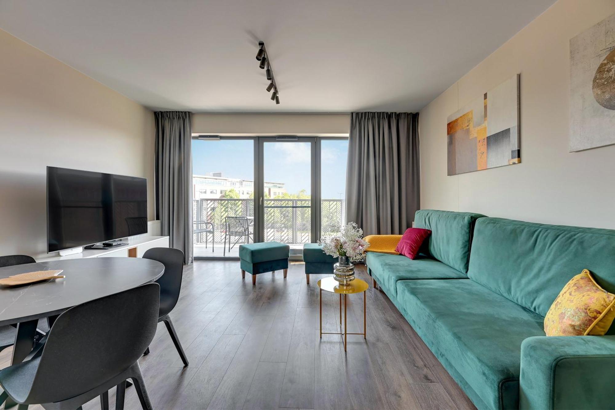 Scala City Center Apartments With Parking By Lion Apartments グダニスク エクステリア 写真