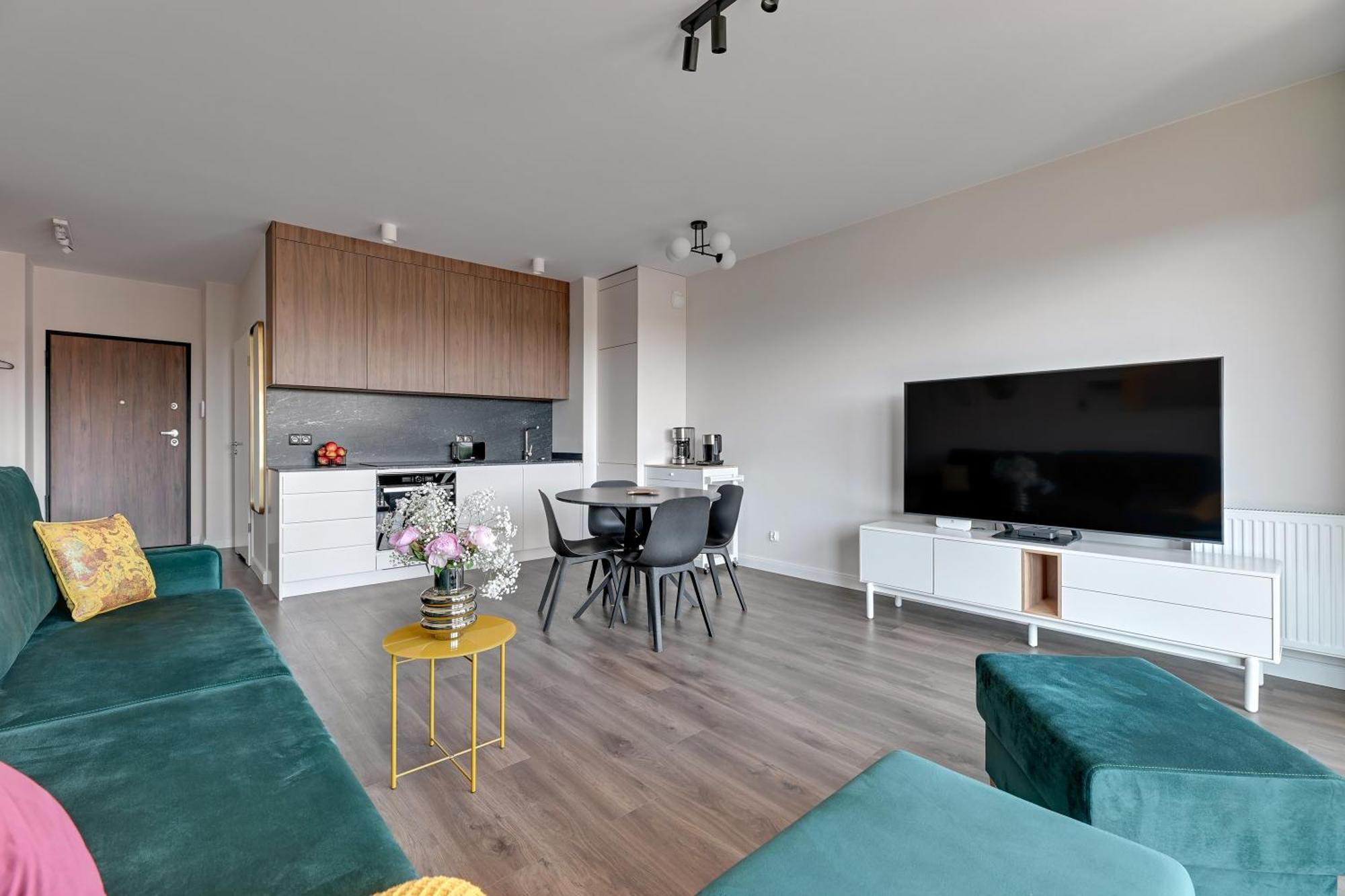 Scala City Center Apartments With Parking By Lion Apartments グダニスク エクステリア 写真