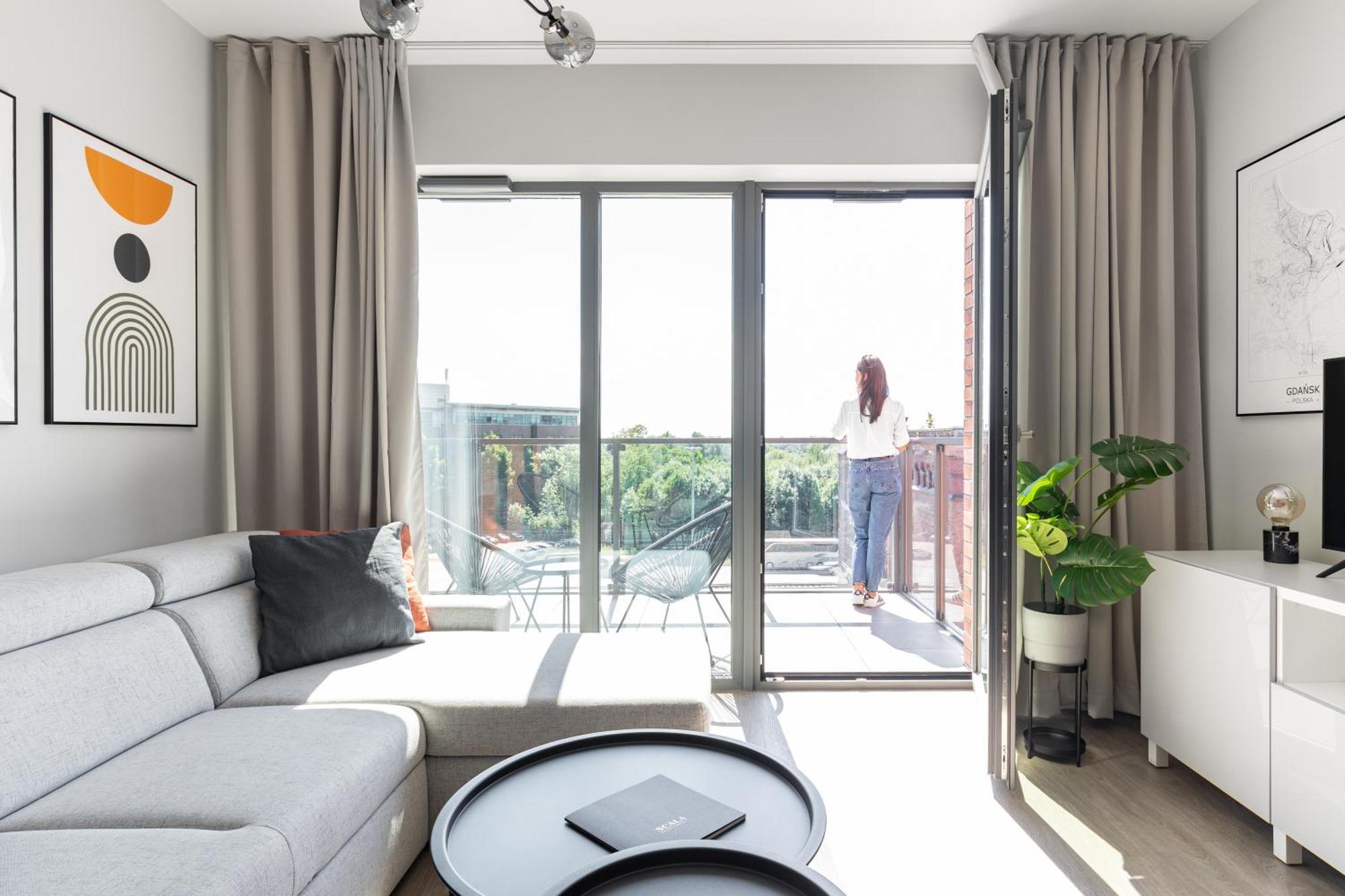 Scala City Center Apartments With Parking By Lion Apartments グダニスク エクステリア 写真